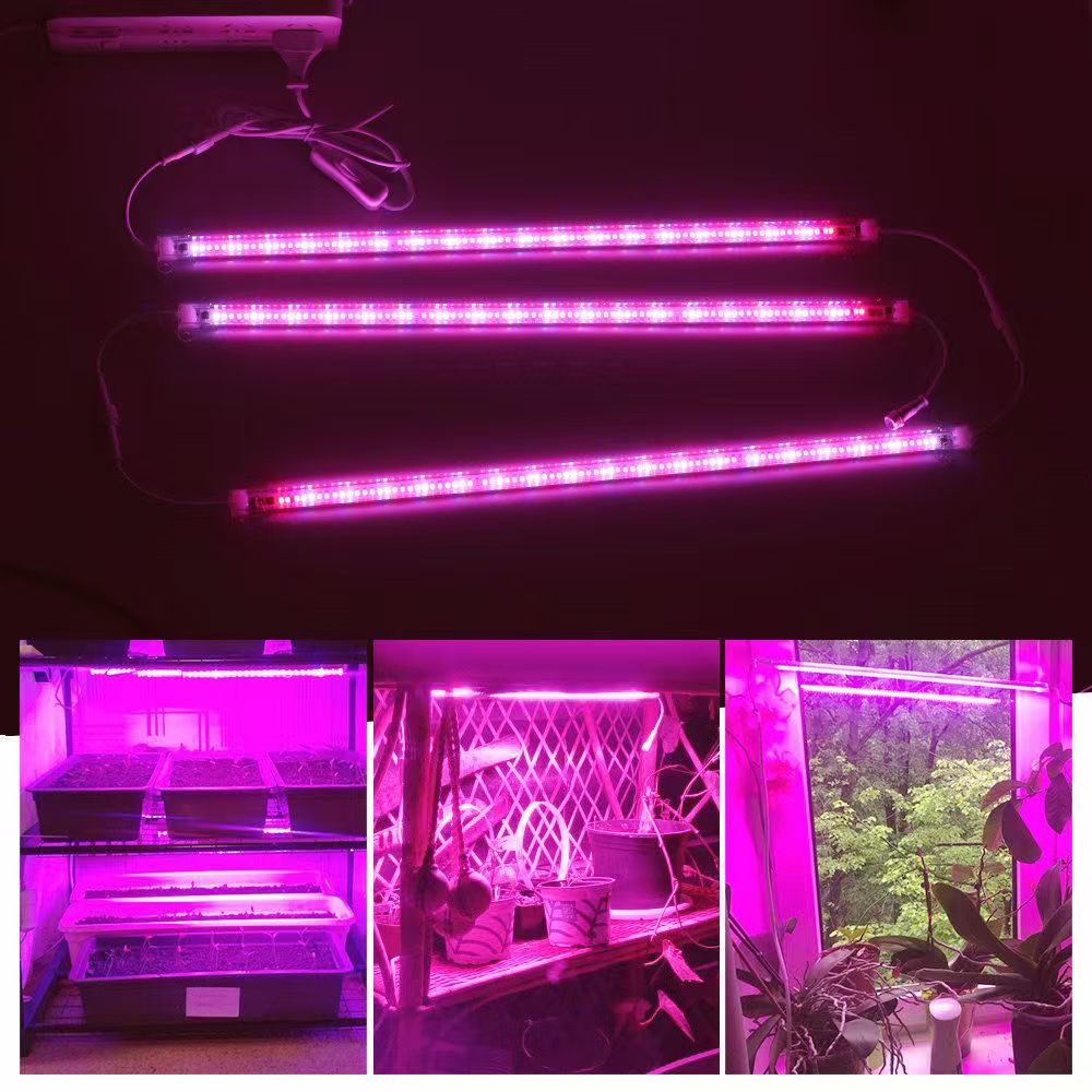 Plant Grow Light Full Spectrum - 12 Zoll LED Pflanzenwachstumsleuchten Vollspektrum-Lampe für